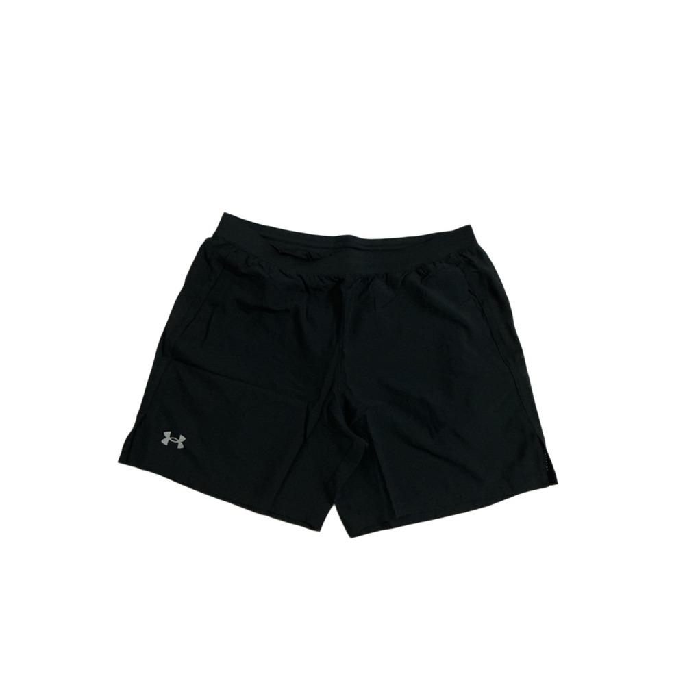 Under Armour UA Launch 7" Running Shorts Men's XL Black Unlined NWT 1382620